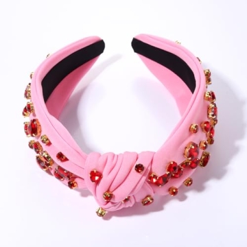 Valentine's Day Headband - Love Heart Knotted Accessory