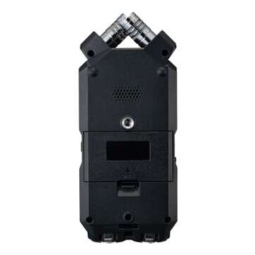 Zoom H4essential New H4n 4-Track Recorder with Ritz Gear Professional Video, Cinema and Broadcasting Shotgun Microphone for Indoor & Outdoor Film, Interview & Studio Complete Recording Kit (Black)