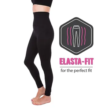 High Waist Tummy Compression Leggings for All-Day Comfort