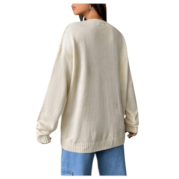 GORGLITTER Women's American Flag Sweater for Style and Comfort