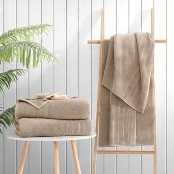 Casa Platino Bath Sheets 4 Pack - Luxurious Soft Cotton