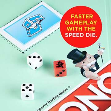 Monopoly Speed Die Edition Familly Board Game