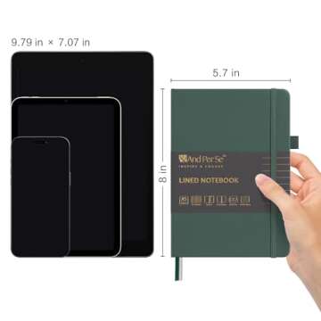 &And Per Se Lined Journal Notebook - A5 160 Pages