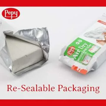 Pepy Premium Air Dry Modeling Clay - 2.2 lbs for All Ages