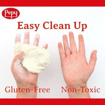 Pepy Premium Air Dry Modeling Clay - 2.2 lbs for All Ages