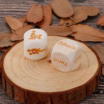 Engaging Decision Dice for Couples - Fun Gifts Included