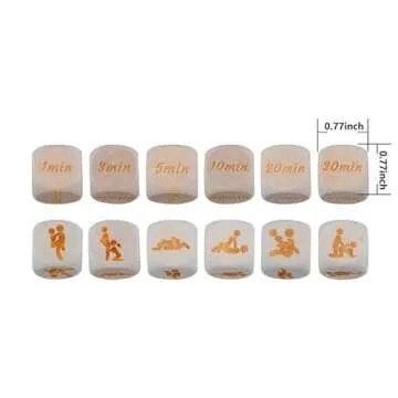 Engaging Decision Dice for Couples - Fun Gifts Included