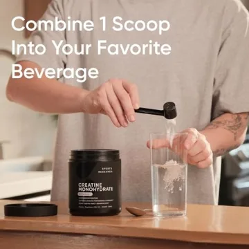 Sports Research Creatine Monohydrate for Muscle & Strength