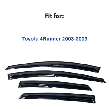 IG Window Visor for Toyota 4Runner 2003-2009 - Mugen Style Rain Guard