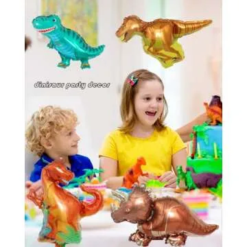 Dinosaur Balloon Kit for Birthday, Baby Shower Supplies