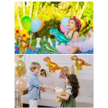 Dinosaur Balloon Kit for Birthday, Baby Shower Supplies