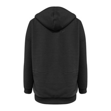 ABOUTBLUE Women's Zip Up Hoodie | Oversized Trendy Sweatshirt