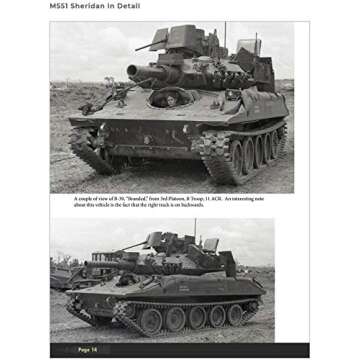 SABOT Publications SAB012 M551 Sheridan US Army AR/AAV in Detail