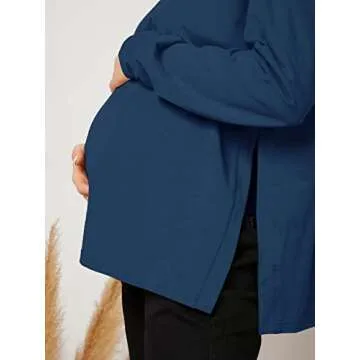 MakeMeChic Women's Maternity T-Shirt for Expecting Moms