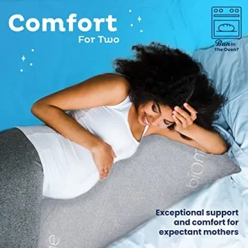 Snuggle-Pedic Long Body Pillow for Adults - Ultra-Luxury Comfort