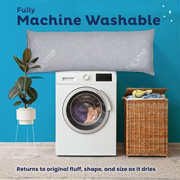 Snuggle-Pedic Long Body Pillow for Adults - Ultra-Luxury Comfort