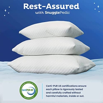 Snuggle-Pedic Long Body Pillow for Adults - Ultra-Luxury Comfort