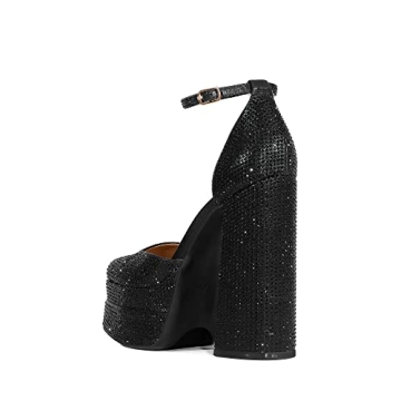 Stylish DREAM PAIRS Platform Block Heels for Women