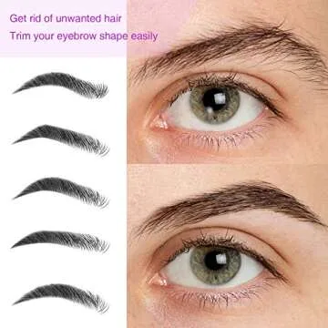 24 Portable Eyebrow Razors for Easy Grooming Tools