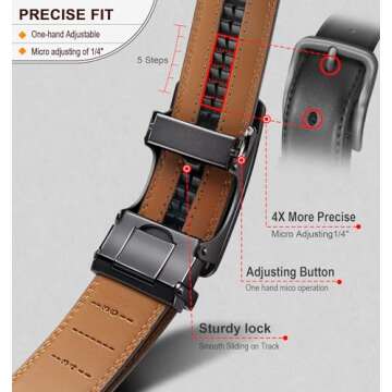 BULLIANT Men's Adjustable Ratchet Belt | Stylish Gift Idea