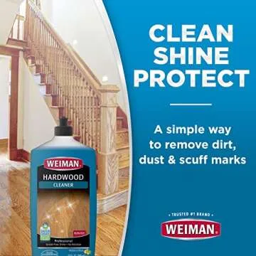 Weiman Hardwood Floor Cleaner and Polish Restorer Combo 2 Pack