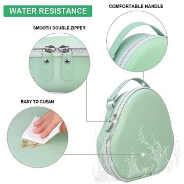 Supmay Smart Case for Apple AirPods Max Wireless Over-Ear Headphones, Hard Protective Case with Slee...