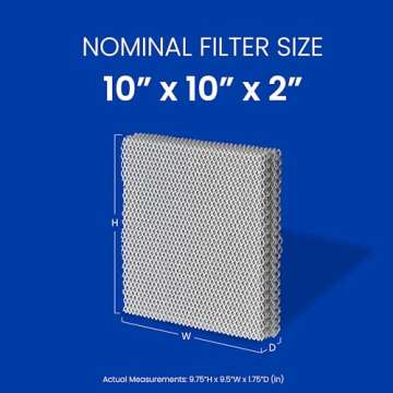 AprilAire 10 Water Panel Humidifier Filter Replacement for AprilAire Whole-House Humidifier Models