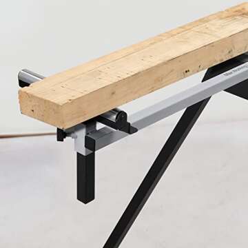 WORKESS Universal Miter Saw Stand - 330 Lbs Capacity
