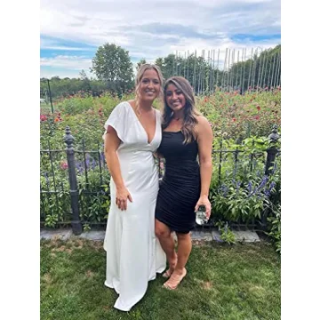 BEAGIMEG Women's Spaghetti Strap Bodycon Midi Dress Black