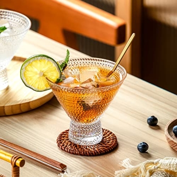 PTSTING Martini Glasses - Vintage Cocktail Elegance