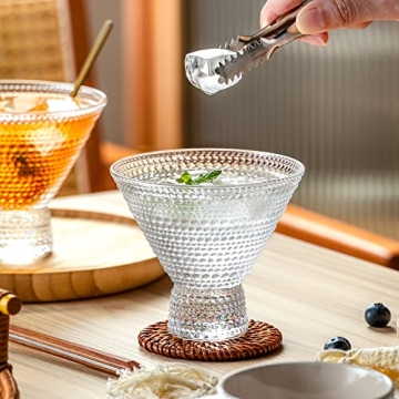 PTSTING Martini Glasses - Vintage Cocktail Elegance