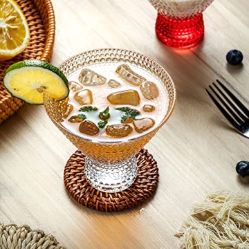 PTSTING Martini Glasses - Vintage Cocktail Elegance