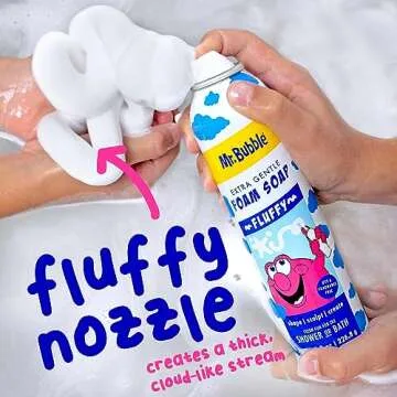 Mr. Bubble Foam Soap - Gentle, Fun Kids Bath Wash 6-Pack