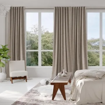 Novecozy 100% Blackout Thermal Curtains for All Rooms