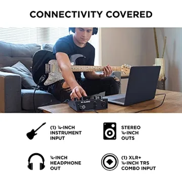 Akai MK3 USB MIDI Keyboard & M-Audio Interface