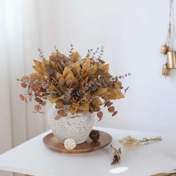 YXZZWL 110 Pcs Mixed Eucalyptus Stems for Floral Designs