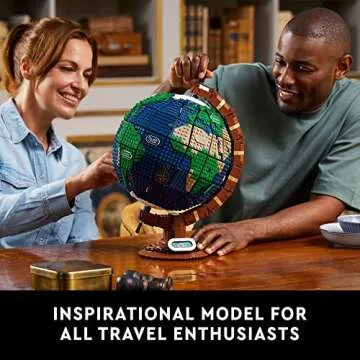 LEGO Ideas The Globe 21332 Building Set for Adults (2585 Pieces)