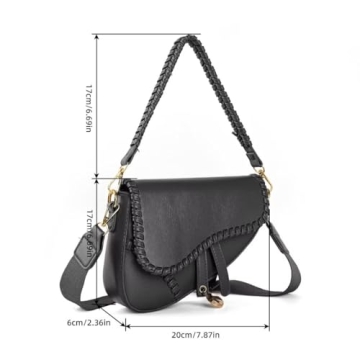 Trendy Yaopeing Saddle Shoulder Bag for Women