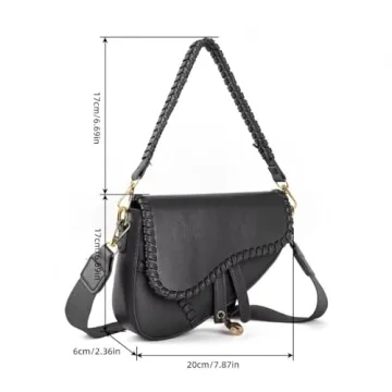Trendy Yaopeing Saddle Shoulder Bag for Women