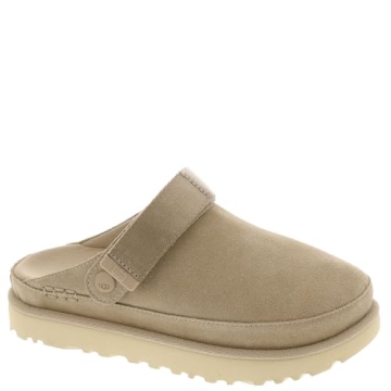 UGG Women's GOLDENSTAR Clog, Sand, 7