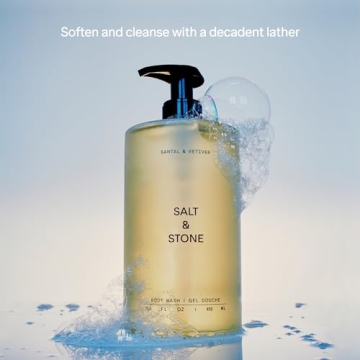 Salt & Stone Antioxidant Body Wash for Soft Hydrated Skin