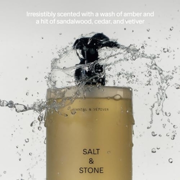 Salt & Stone Antioxidant Body Wash for Soft Hydrated Skin