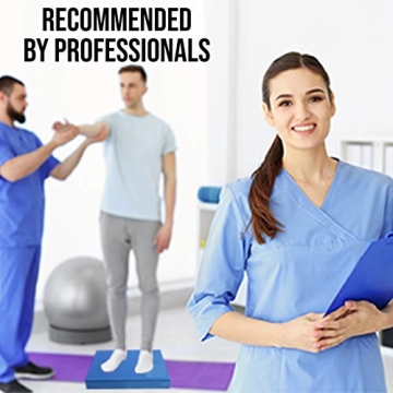 XL Foam Balance Pad – FREE Strap and Guide for Better Balance