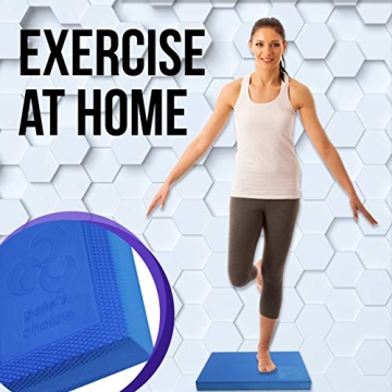 XL Foam Balance Pad – FREE Strap and Guide for Better Balance