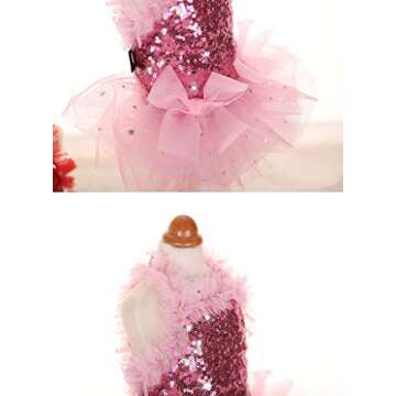 Puppy Blingbling Dress for Special Occasions
