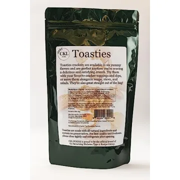 Toasties Crackers - Low-Carb & Gluten-Free Flavorful Snack