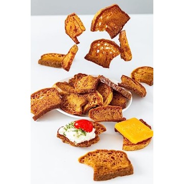 Toasties Crackers - Low-Carb & Gluten-Free Flavorful Snack