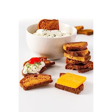 Toasties Crackers - Low-Carb & Gluten-Free Flavorful Snack