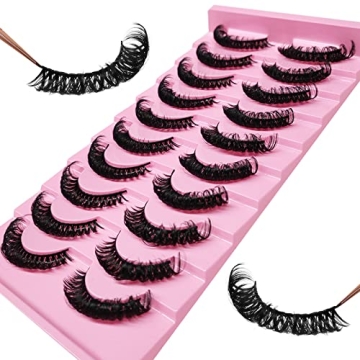 Royaomis D-Curl False Eyelashes for Stunning Looks