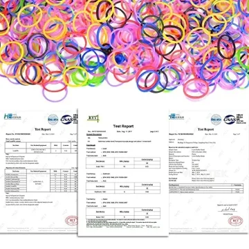 VICOVI 15000 Colorful Rubber Loom Bands for Crafting